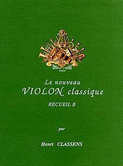 H. Classens: Nouveau violon classique Vol, VlKlav (KlavpaSt)