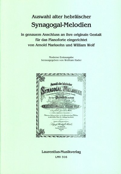 W. Hader: Auswahl alter hebräischer Synagogal-Melodien, Klav