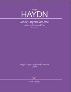 J. Haydn: Grosse Orgelsolomesse in Es (Stsatz)