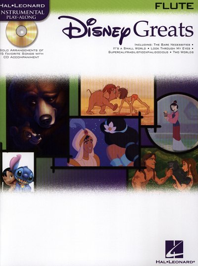 AQ: H. Ashman: Disney Greats Flute, Fl (+Audiod) (B-Ware)
