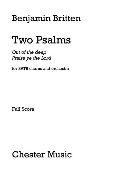 B. Britten: Two Psalms (Part.)