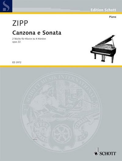 F. Zipp: Canzona e Sonata op. 22 , Klav4m