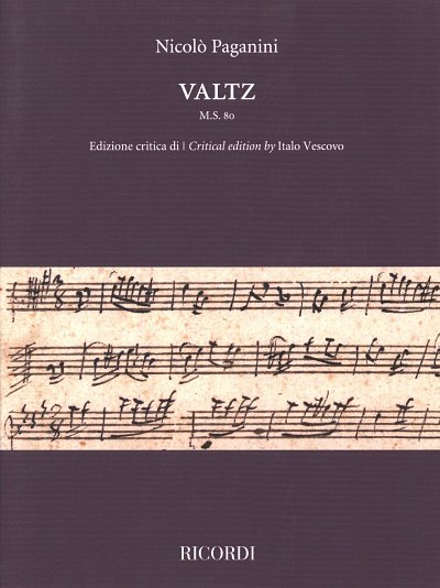 N. Paganini - Valtz