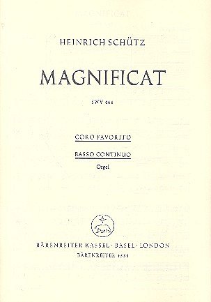H. Schütz: Magnificat SWV 468