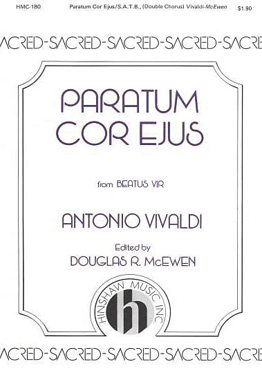 A. Vivaldi: Paratum Cor Ejus (Chpa)