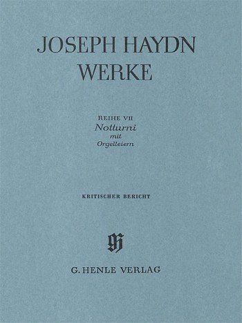 J. Haydn: Notturni mit Orgelleiern, Kamens (Bch)
