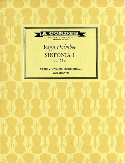 V. Holmboe: Sinfonia No.1 For Strings, Stro (Stp)