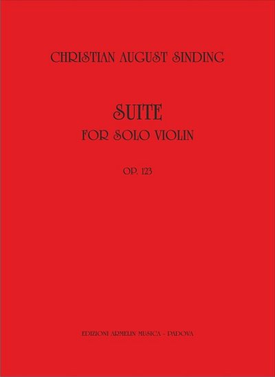 C.A. Sinding: Suite for solo Violin, Viol