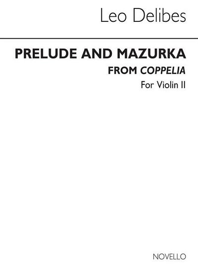 L. Delibes: Prelude & Mazurka (Cobb) Vln 2, Viol