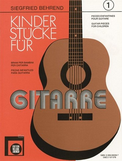 S. Behrend: Kinderstuecke Fuer Gitarre 1