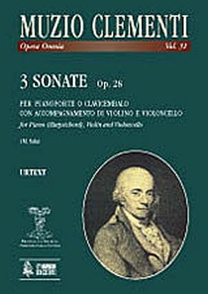 M. Clementi: 3 Sonatas op. 28