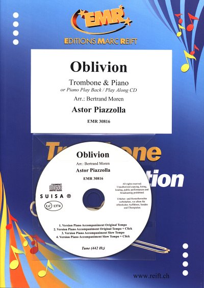 A. Piazzolla: Oblivion, PosKlav (+CD)