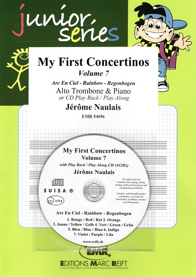 J. Naulais: My First Concertinos Volume 7, AltposKlav (+CD)