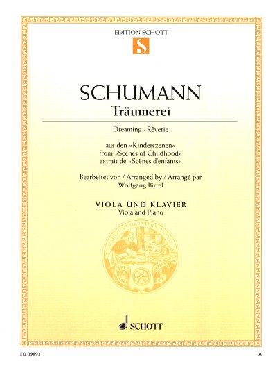 R. Schumann: Träumerei op. 15/7 , VaKlv