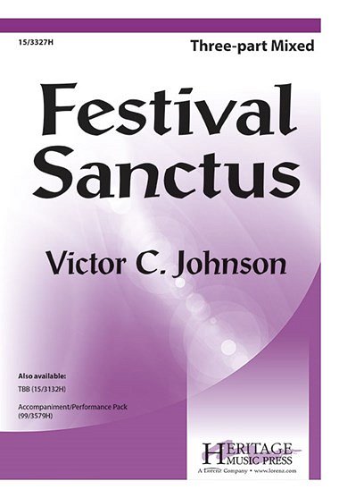 V.C. Johnson: Festival Sanctus, Gch3Klav (Chpa)