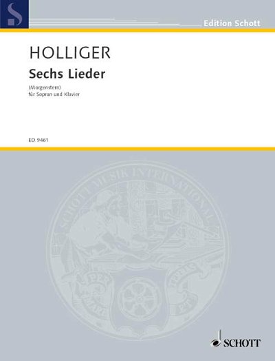 DL: H. Holliger: Sechs Lieder, GesSKlav