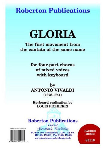A. Vivaldi: Gloria, GchKlav (Chpa)