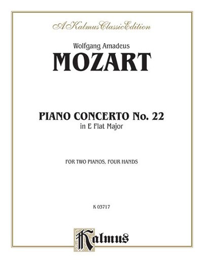 W.A. Mozart: Piano Concerto No. 22 in E-Flat, K. 482, Klav