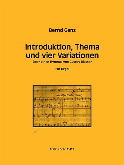 G. Bernd: Introduktion, Thema und vier V, Org (Part.)