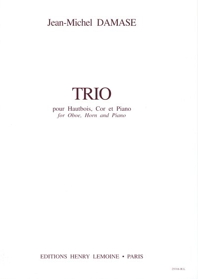 J.-M. Damase: Trio, ObHrnKlav (Pa+St)
