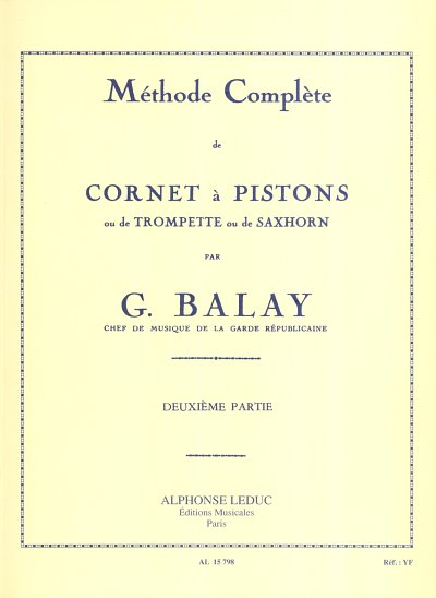 G. Balay: Méthode complète vol.2, Trp/Flh/Krn