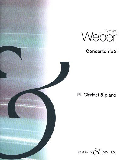 C.M. von Weber: Clarinet Concerto No.2 I, KlarKlv (KlavpaSt)