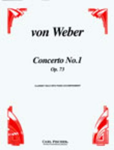 C.M. von Weber: Concerto No. 1, KlarKlv (KASt)