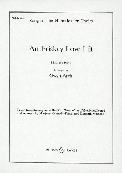 An Eriskay Love Lilt, FchKlav (Part.)