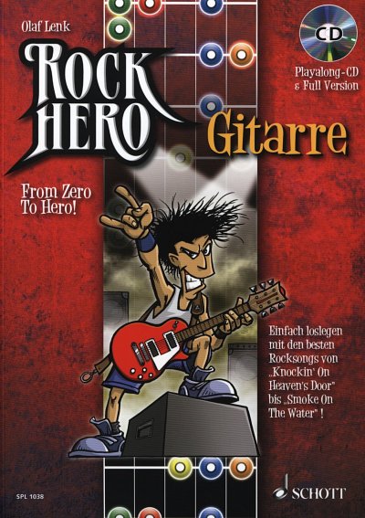 O. Lenk: Rock Hero Gitarre, E-Git (+CD)