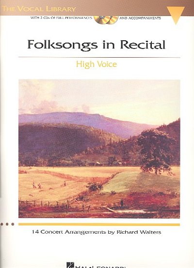 R. Walters: Folksongs In Recital (High Voice), GesHKlav