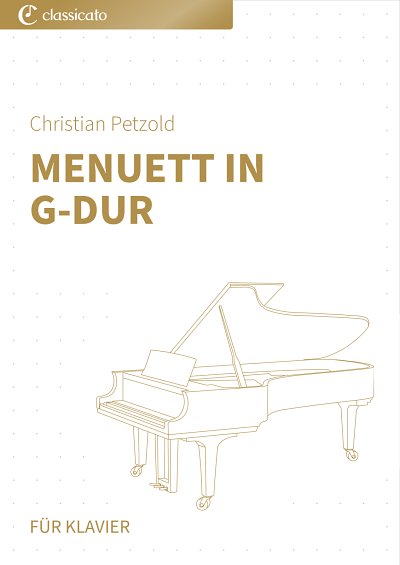 DL: C. Petzold: Menuett in G-Dur, Klav