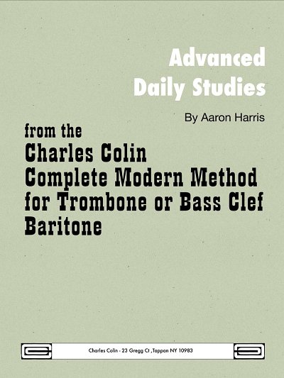 A. Harris: Advanced Daily Studies, Pos/Barh