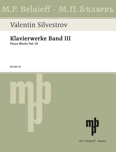 DL: V. Silvestrov: Klavierwerke, Klav