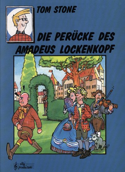 Perücke des Amadeus Lockenkopf