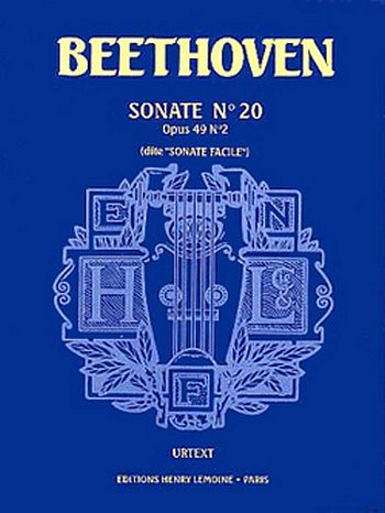 L. v. Beethoven: Sonate n°20 Facile Op.49 n°2, Klav