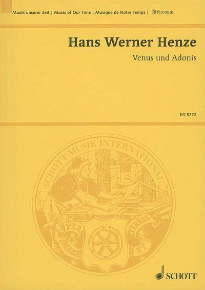 H.W. Henze: Venus und Adonis
