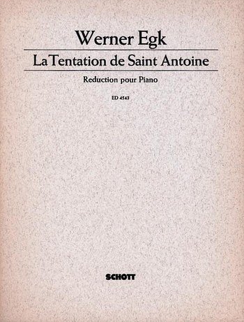 W. Egk: La Tentation de Saint Antoine