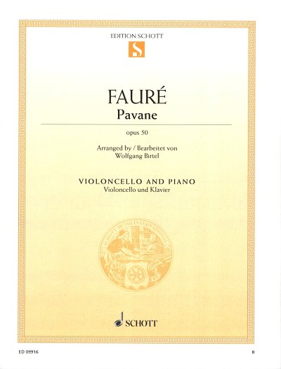G. Fauré: Pavane op. 50 , VcKlav