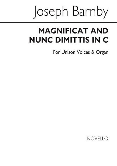 J. Barnby: Magnificat And Nunc Dimittis In C, Ch1Org (Chpa)