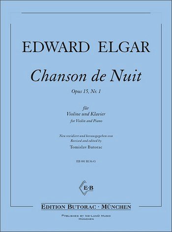 E. Elgar: Chanson de Nuit op.15,1, VlKlav (KlavpaSt)