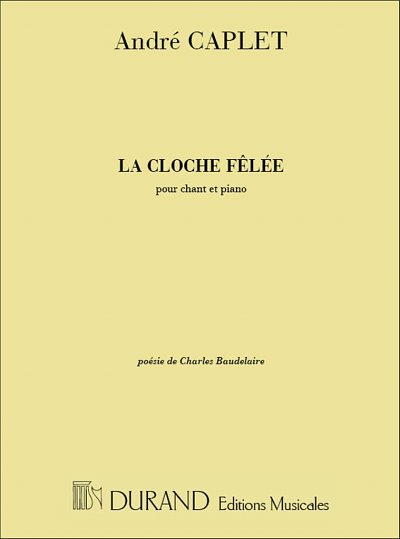 A. Caplet: La Cloche Felee Cht-Piano , GesKlav