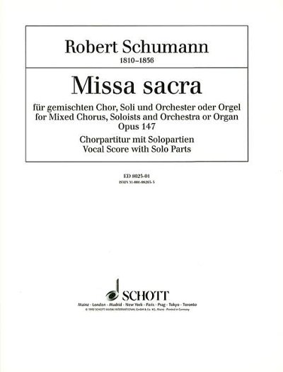 DL: R. Schumann: Missa sacra