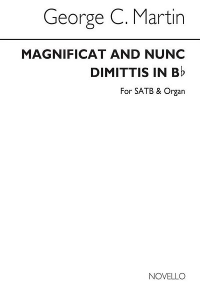 Magnificat And Nunc Dimittis In B Flat, GchOrg (Chpa)