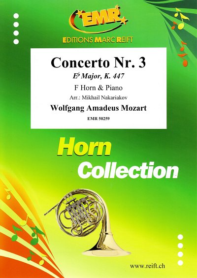 W.A. Mozart: Concerto No. 3, HrnKlav