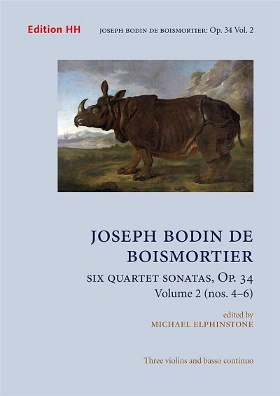 J.B. de Boismortier: Six quartet sonatas op. 34 Vol. (Pa+St)