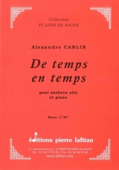 A. Carlin: De Temps En Temps (Bu)