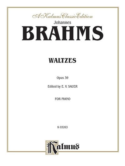 J. Brahms: Waltzes, Op. 39, Klav