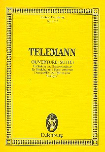 G.P. Telemann: La Lyra Suite Es-Dur Eulenburg Studienpartitu