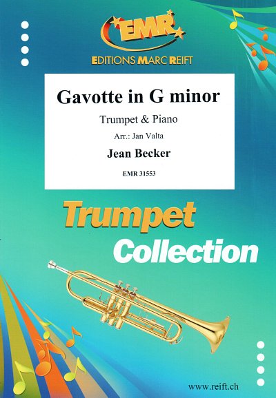 DL: J. Becker: Gavotte in G minor, TrpKlav