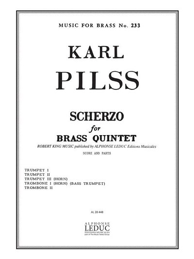 K. Pilss: Scherzo, 5Blech (Pa+St)